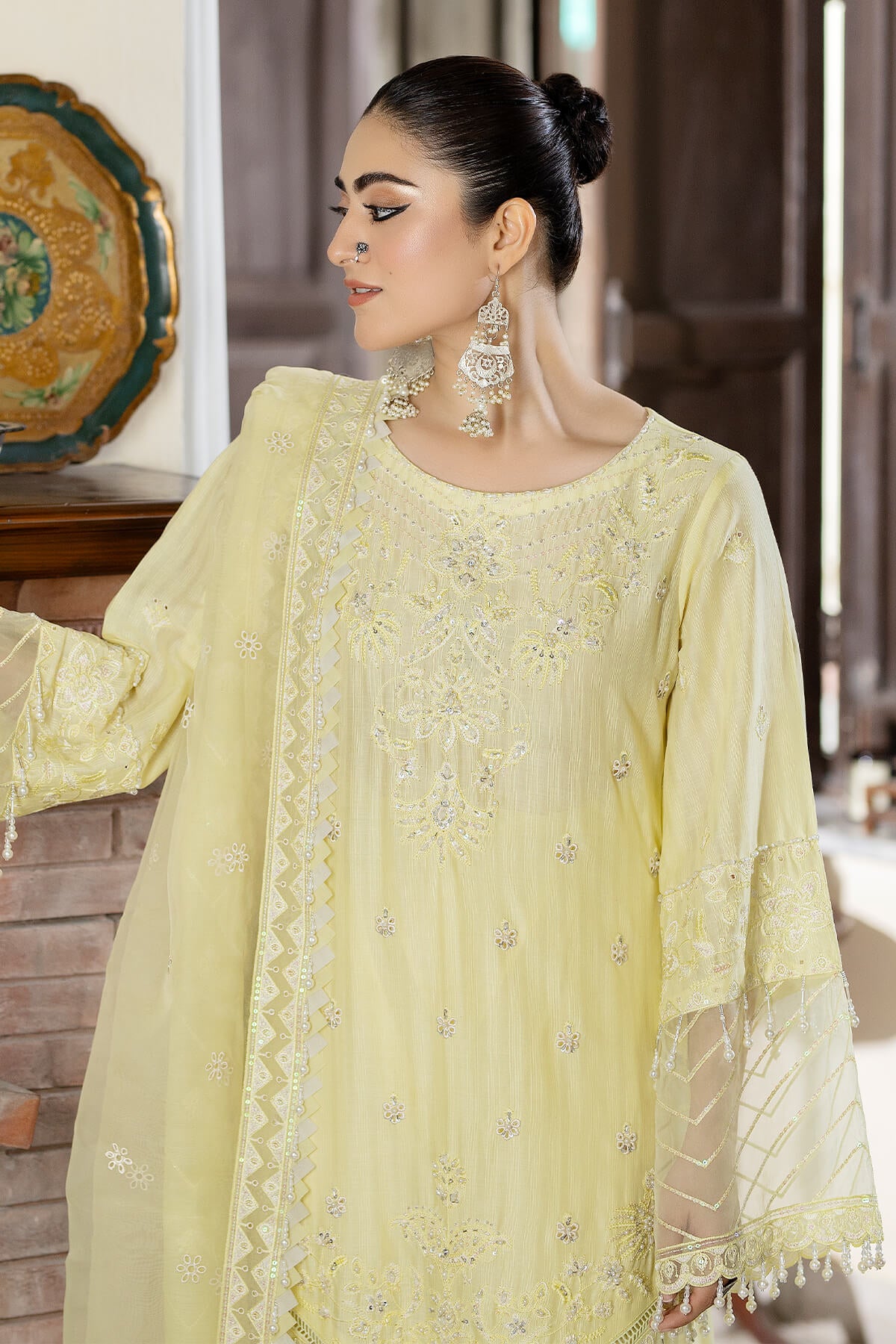 Raeesa Premium | Kimora Lawn Collection | Kimora | HL-20 Sunbul