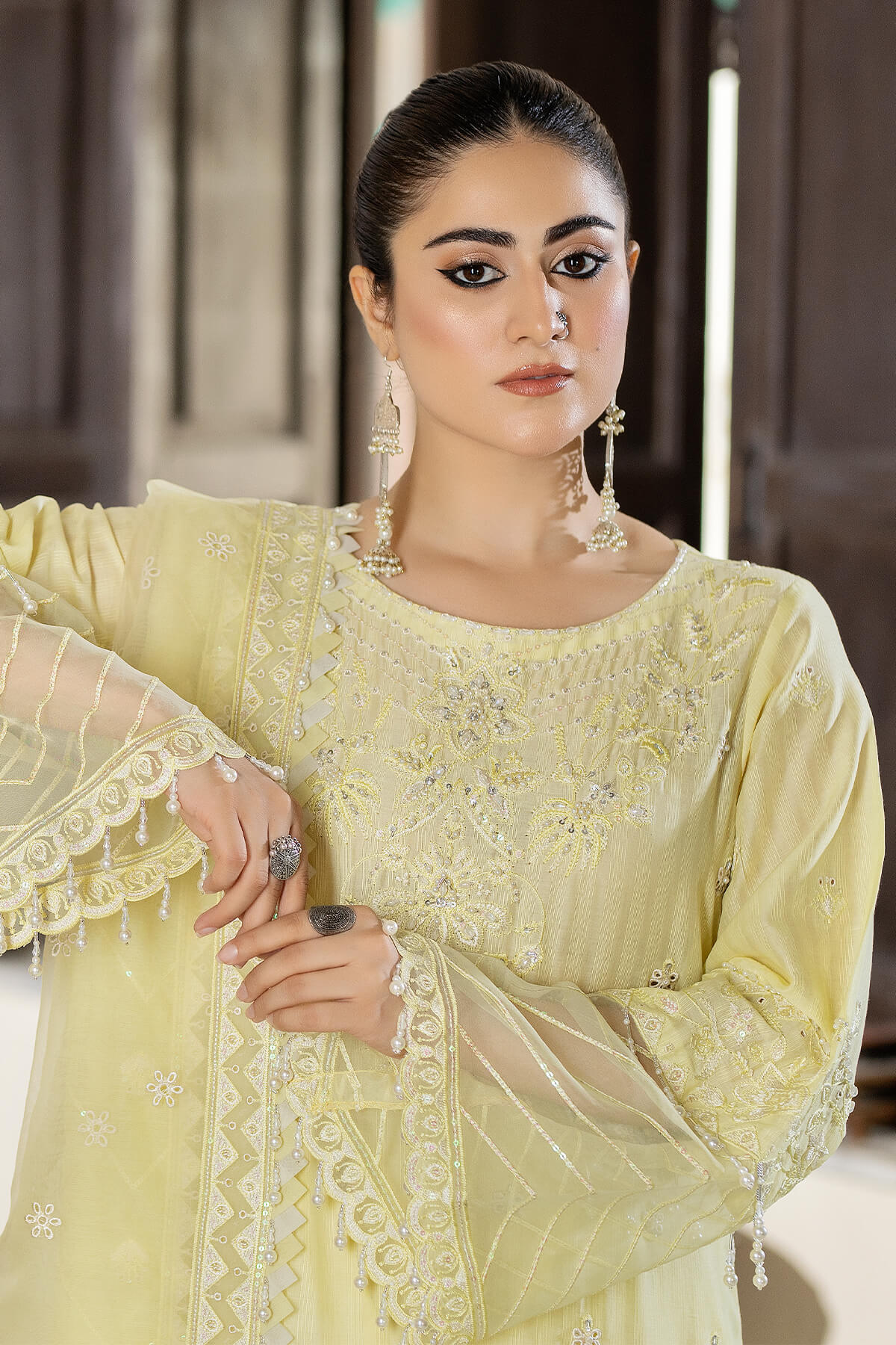 Raeesa Premium | Kimora Lawn Collection | Kimora | HL-20 Sunbul