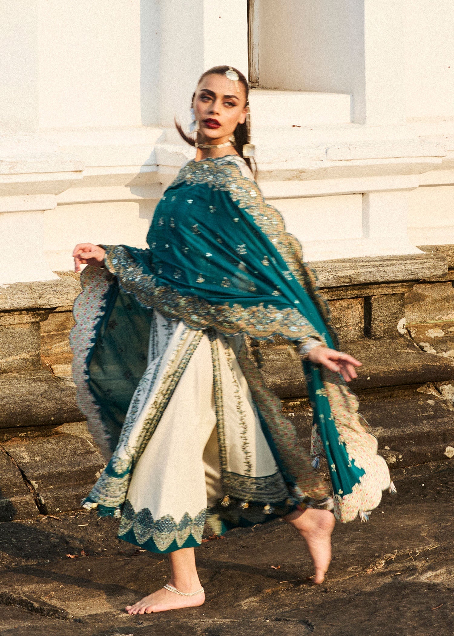 Hussain Rehar | Luxury Lawn 25 | Veil