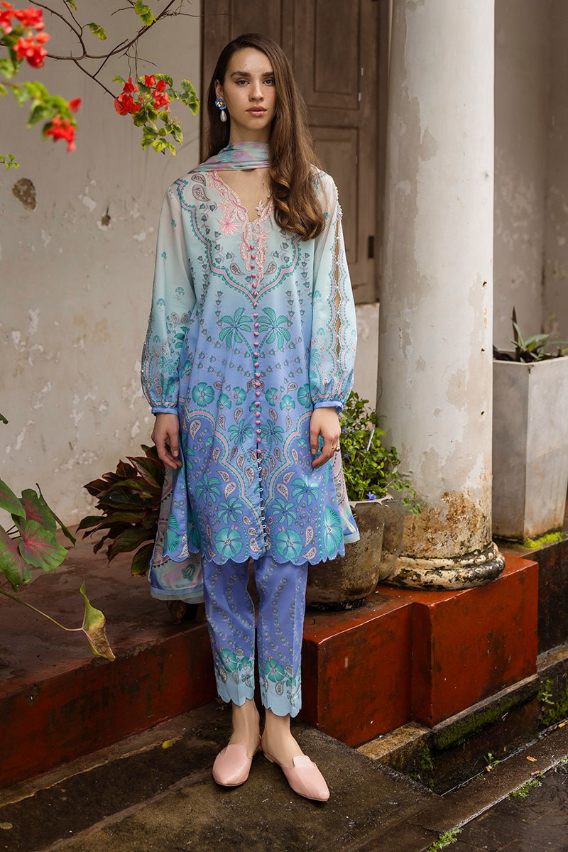 Mushq | La Dolce Hemline Prints 25 | Ameta - Official Mushq - Agha Fabrics UK