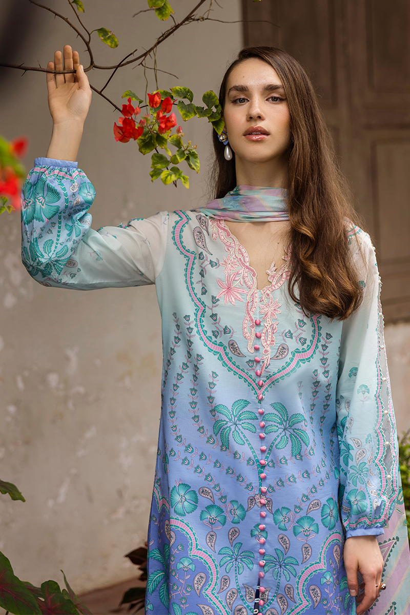 Mushq | La Dolce Hemline Prints 25 | Ameta - Official Mushq - Agha Fabrics UK