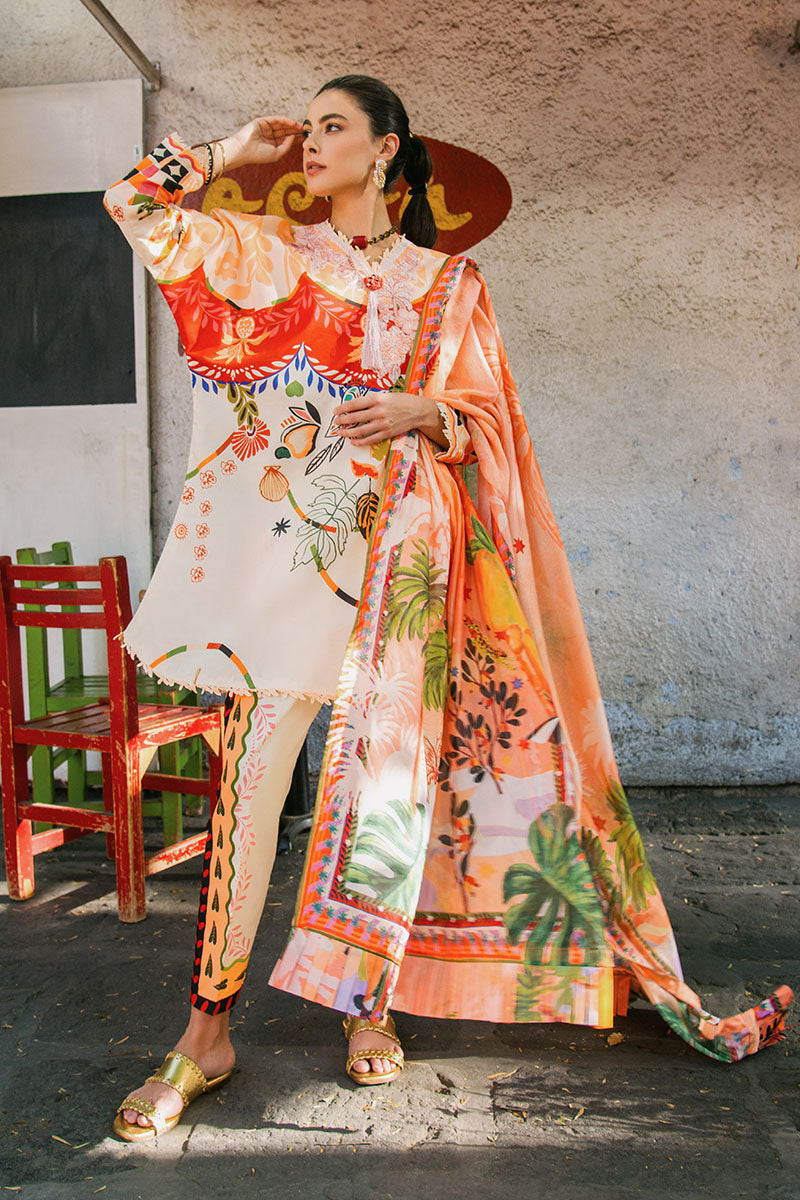 Mushq | La Dolce Hemline Prints 25 | Mulberry Tree - Official Mushq - Agha Fabrics UK