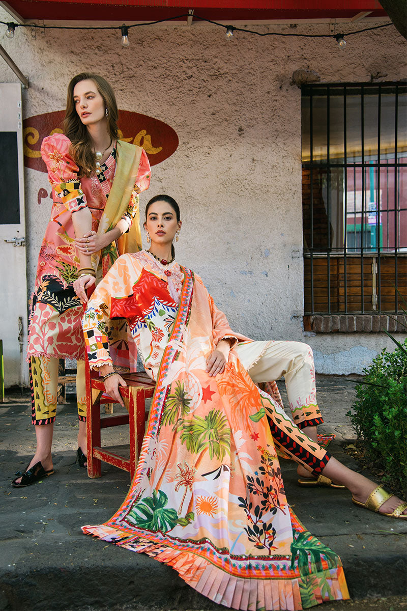 Mushq | La Dolce Hemline Prints 25 | Mulberry Tree - Official Mushq - Agha Fabrics UK