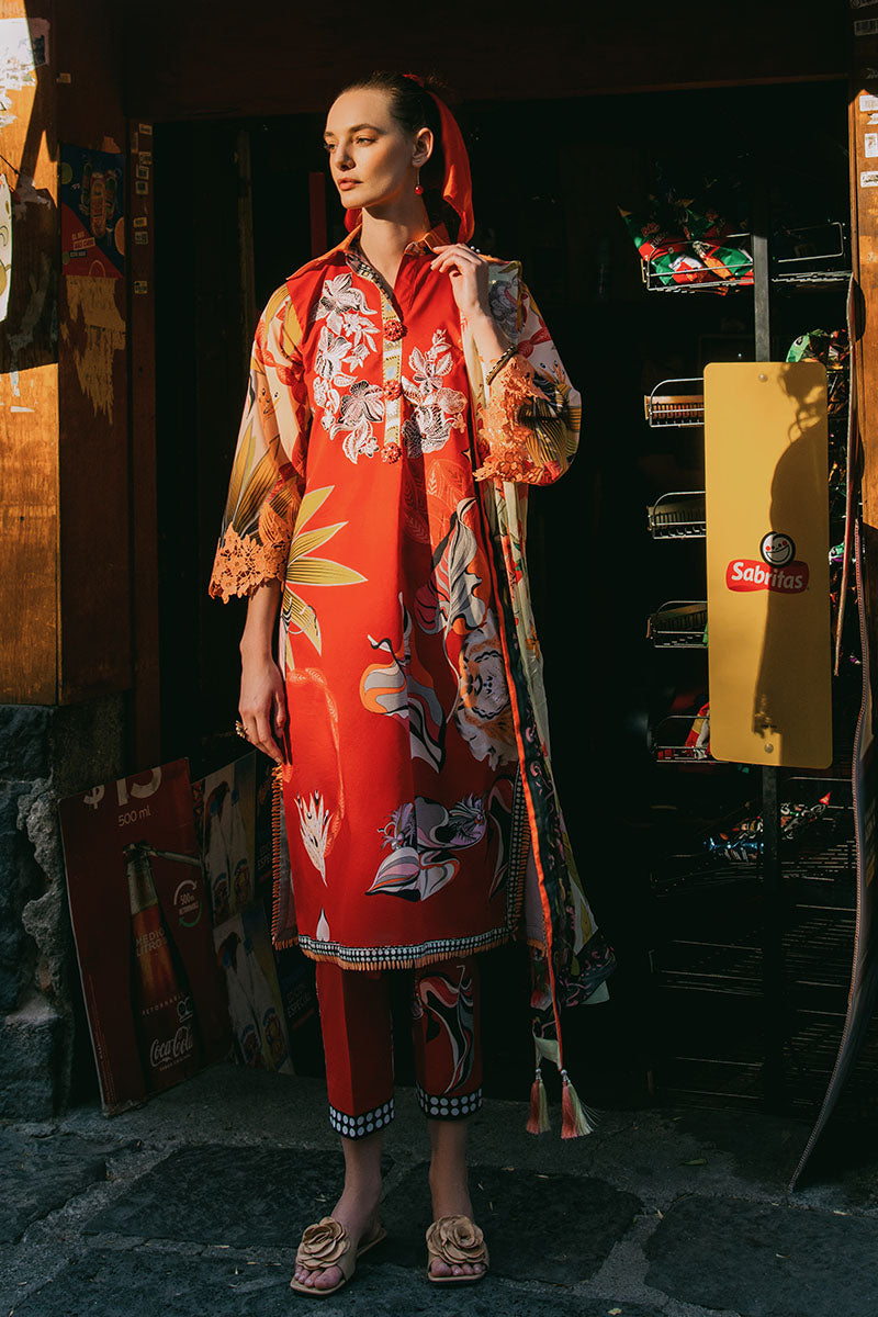 Mushq | La Dolce Hemline Prints 25 | Ride Vineyard - Official Mushq - Agha Fabrics UK