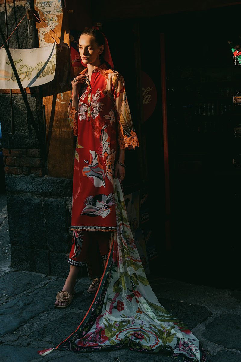 Mushq | La Dolce Hemline Prints 25 | Ride Vineyard - Official Mushq - Agha Fabrics UK