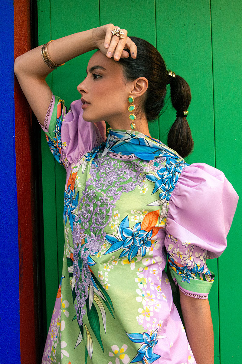 Mushq | La Dolce Hemline Prints 25 | Ecstasy - Official Mushq - Agha Fabrics UK