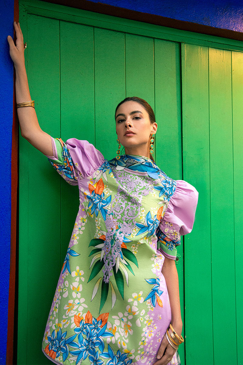 Mushq | La Dolce Hemline Prints 25 | Ecstasy - Official Mushq - Agha Fabrics UK