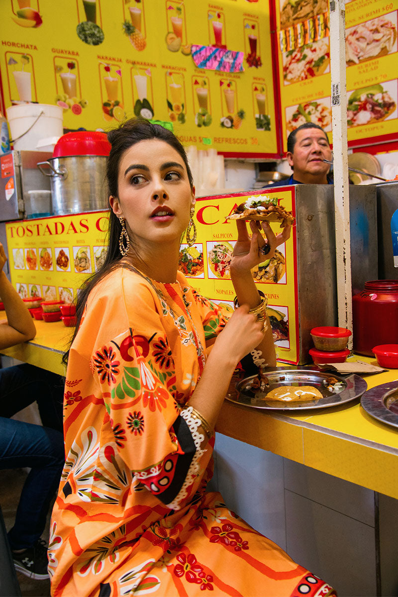 Mushq | La Dolce Hemline Prints 25 | Doves of Garden - Official Mushq - Agha Fabrics UK