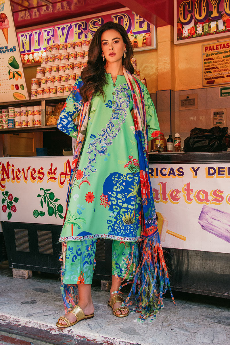 Mushq | La Dolce Hemline Prints 25 | Living Heart - Official Mushq - Agha Fabrics UK