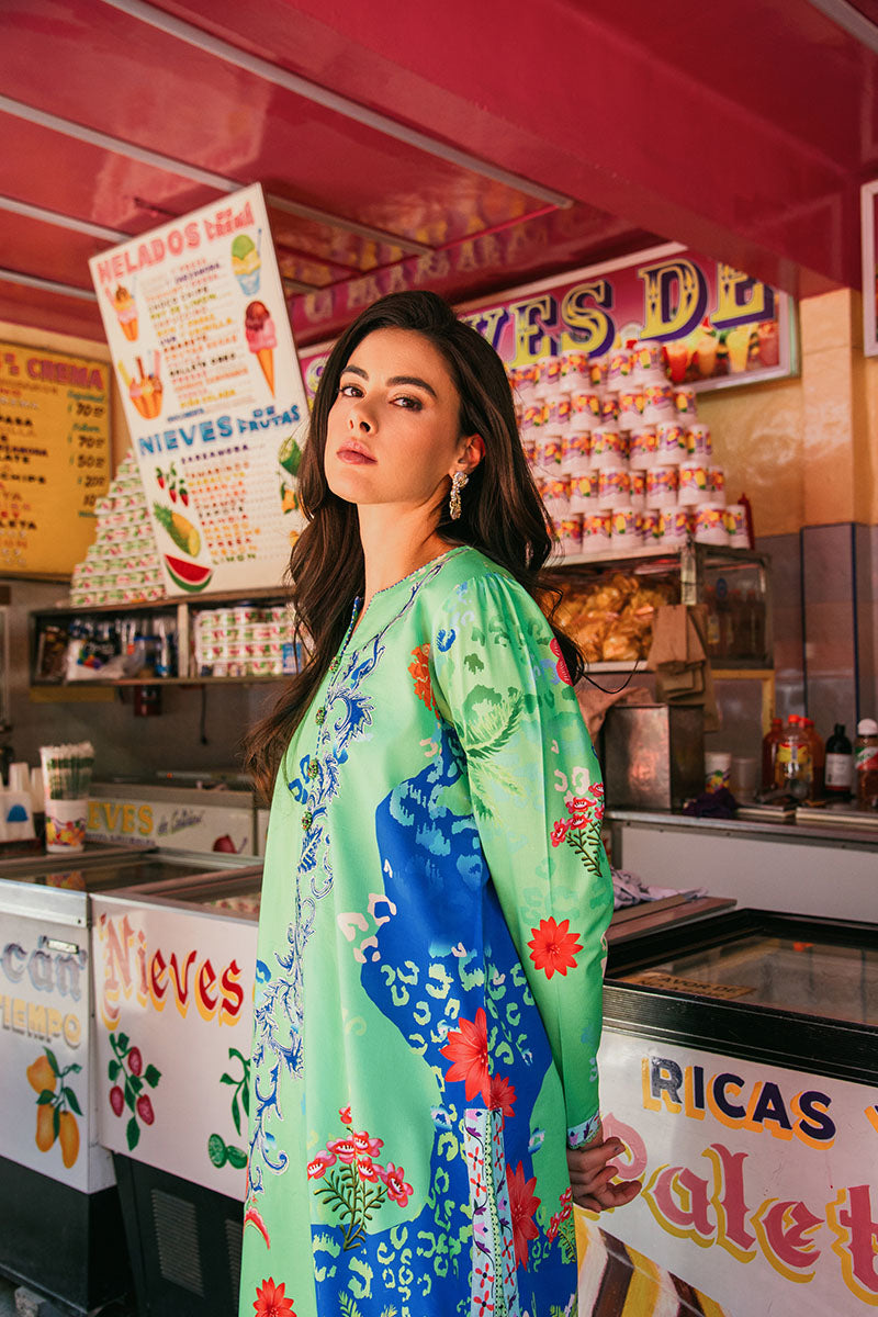 Mushq | La Dolce Hemline Prints 25 | Living Heart - Official Mushq - Agha Fabrics UK