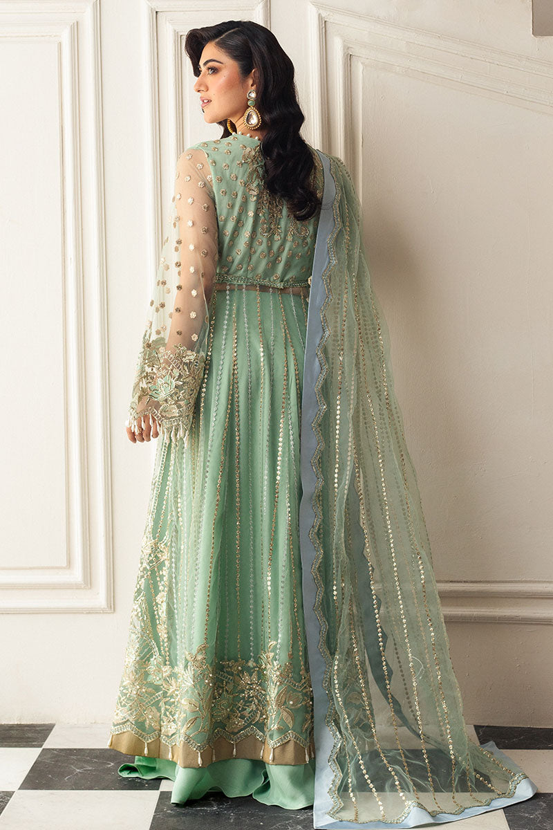Mushq | Hemline Aura Debut Wedding Formals | PISTACHIO - Official Mushq - Agha Fabrics UK