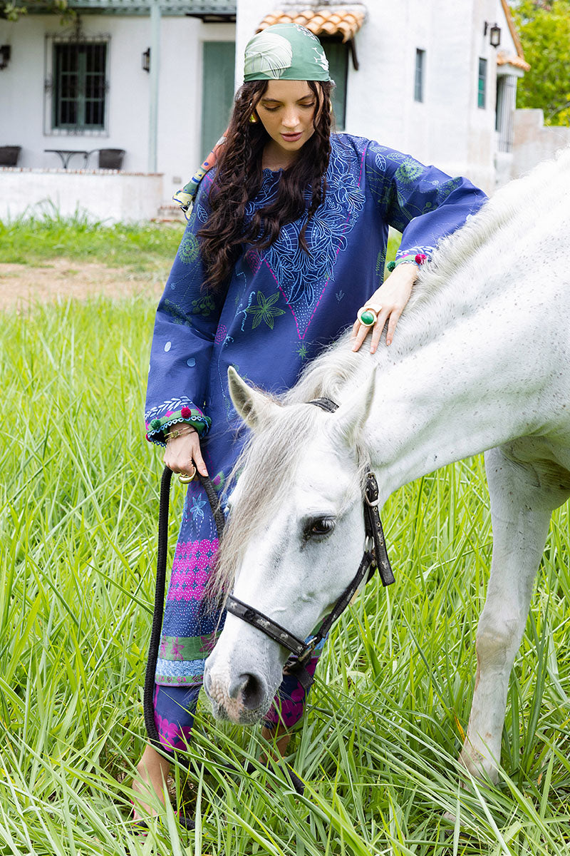 Mushq | Mirasol Printed Cambric | Amor Grito - Official Mushq - Agha Fabrics UK