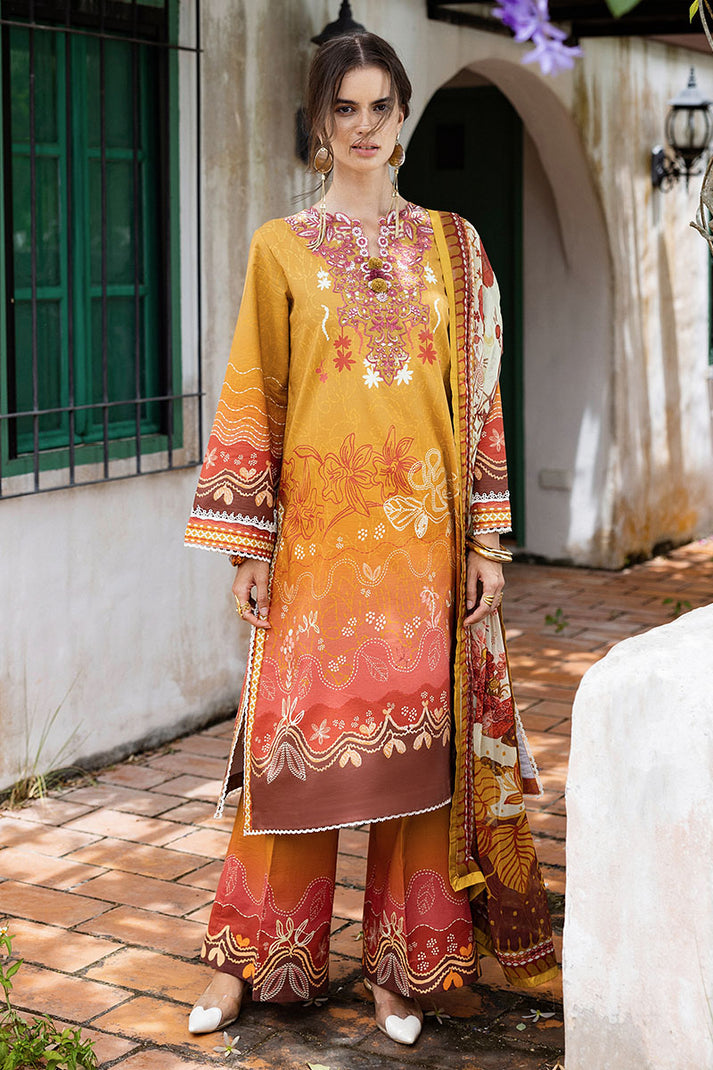 Mushq | Mirasol Printed Cambric | Desierto Sol - Official Mushq - Agha Fabrics UK