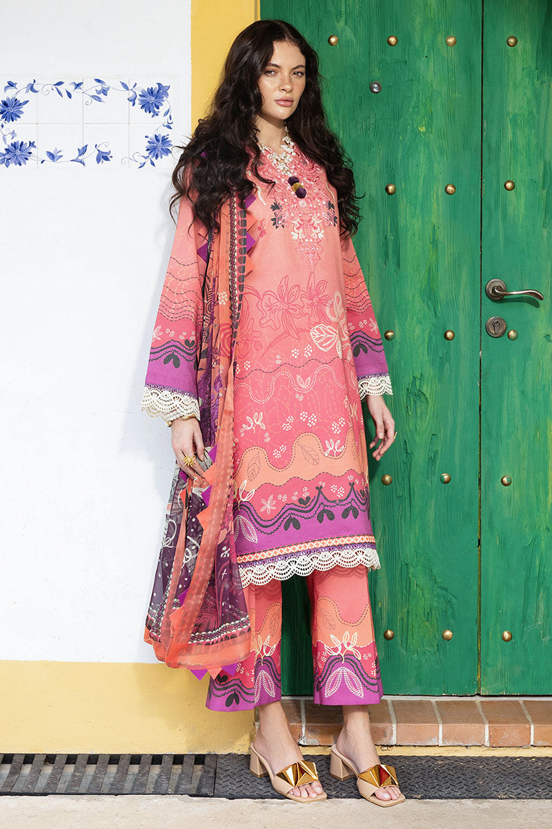 Mushq | Mirasol Printed Cambric | Amber Luz - Official Mushq - Agha Fabrics UK