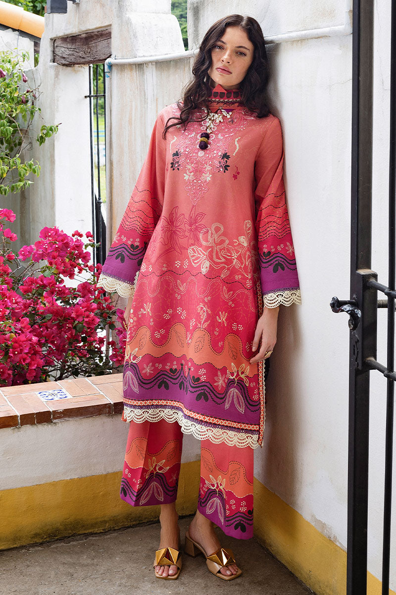 Mushq | Mirasol Printed Cambric | Amber Luz - Official Mushq - Agha Fabrics UK