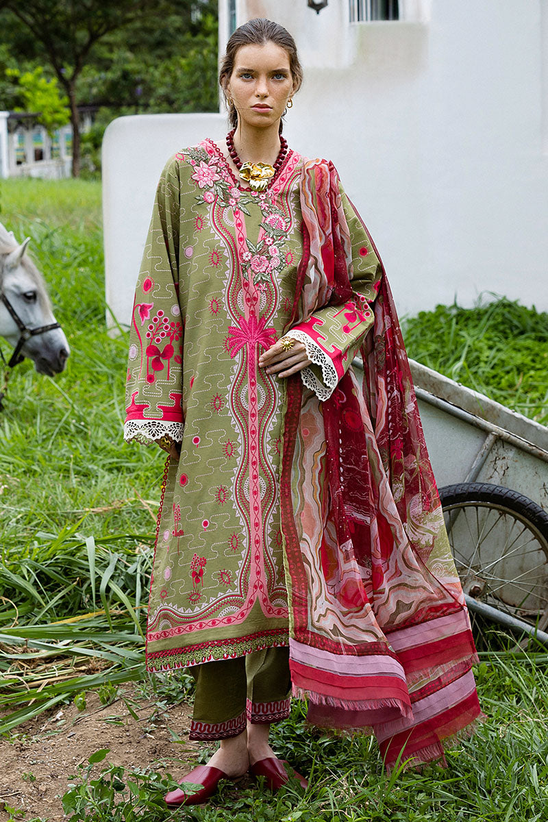 Mushq | Mirasol Printed Cambric | Cielo Sol - Official Mushq - Agha Fabrics UK