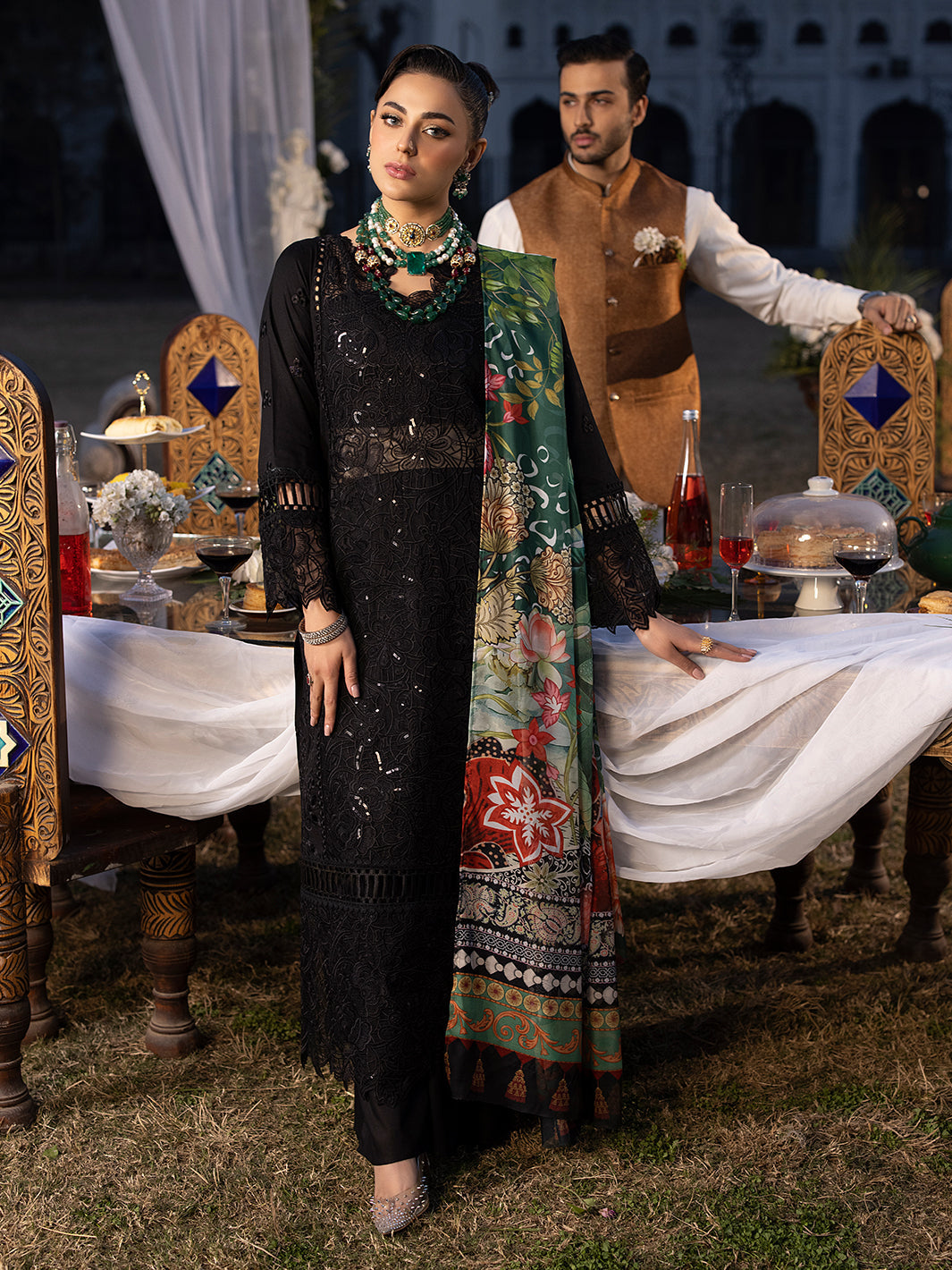 Mahnur | Mahrukh Luxury Lawn 24 | HEMAYAL - Official Mahnur - Agha Fabrics UK