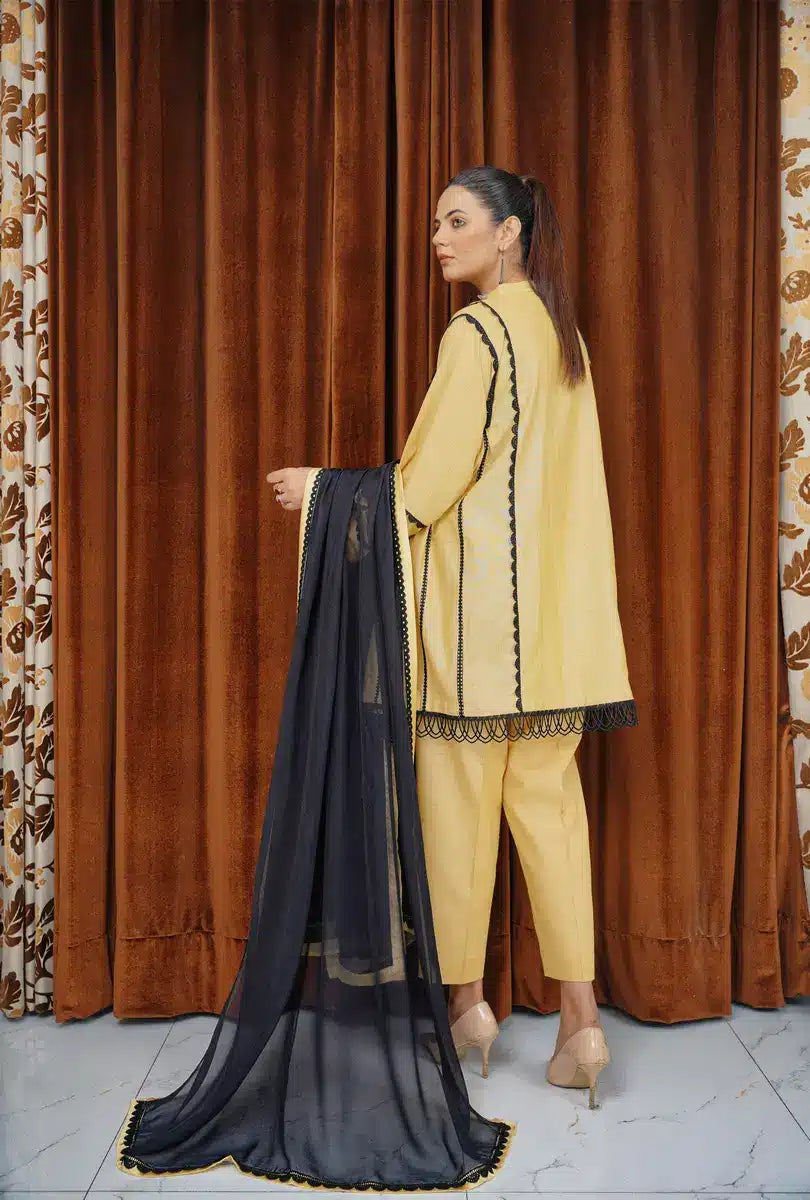 Hoorain Basics | Slub Winter 23 | HB-SKN - Official Hoorain Basics - Agha Fabrics UK