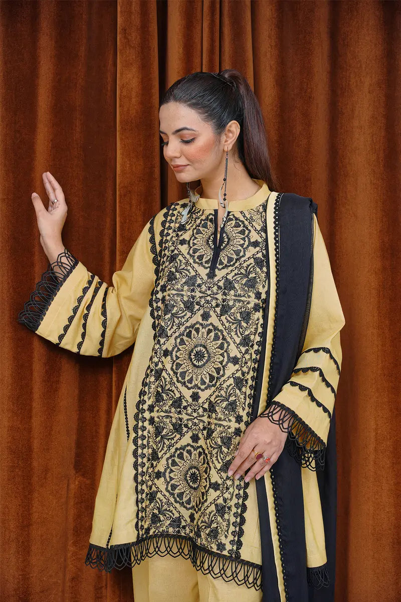 Hoorain Basics | Slub Winter 23 | HB-SKN - Official Hoorain Basics - Agha Fabrics UK