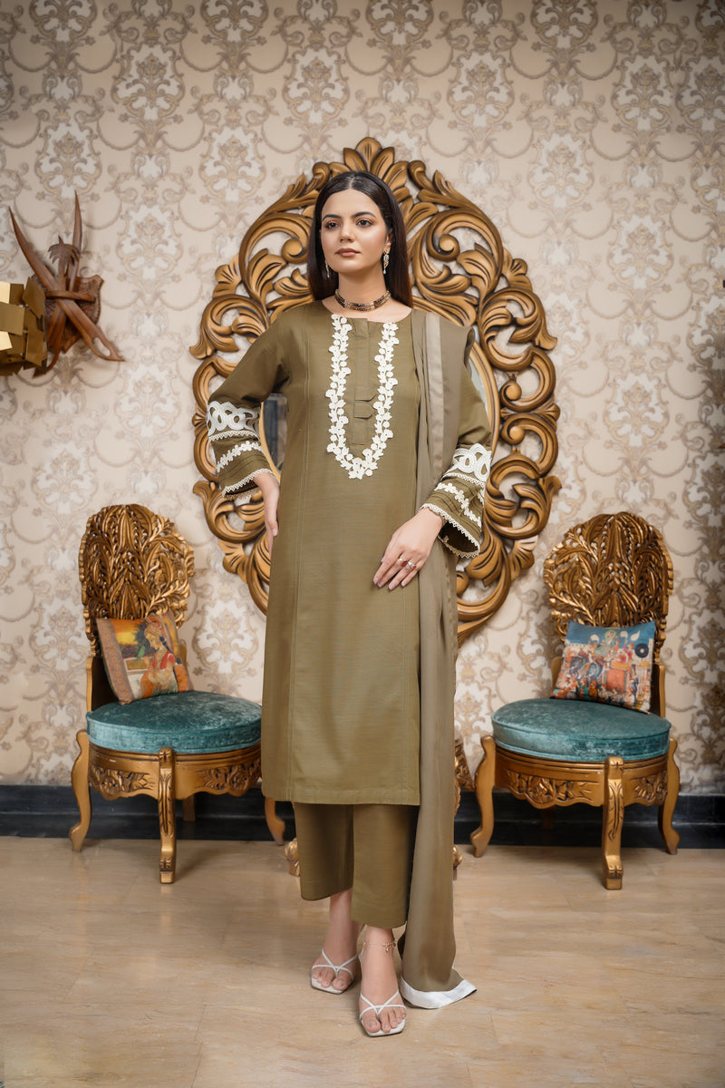 Hoorain Basics | Slub Winter 23 | HB-MHD - Official Hoorain Basics - Agha Fabrics UK