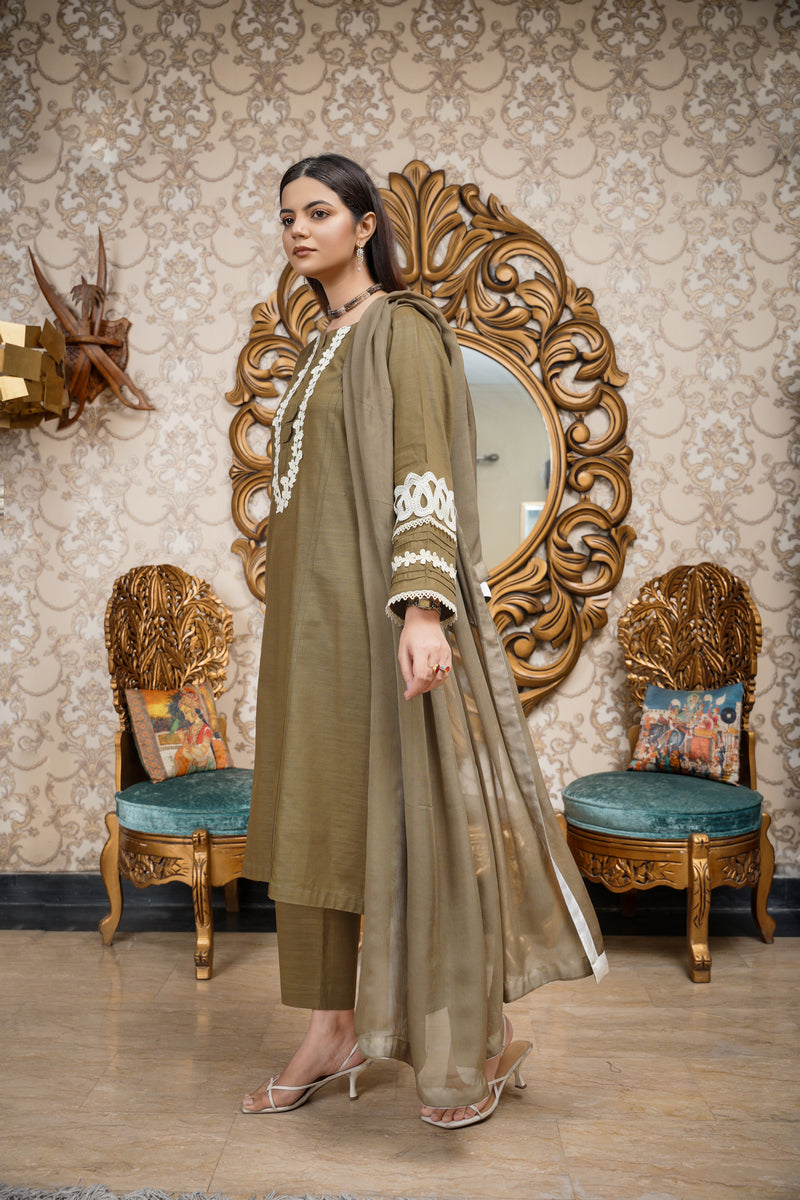 Hoorain Basics | Slub Winter 23 | HB-MHD - Official Hoorain Basics - Agha Fabrics UK
