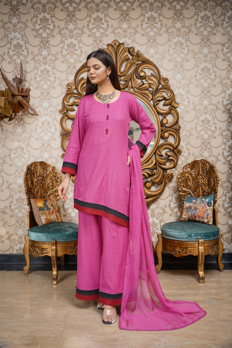 Hoorain Basics | Slub Winter 23 | HB-MGN - Official Hoorain Basics - Agha Fabrics UK