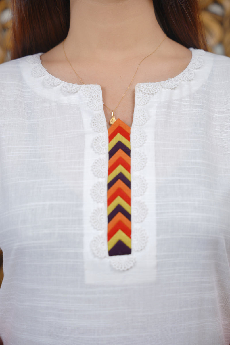 Hoorain Basics | Slub Winter 23 | HB-WHT - Official Hoorain Basics - Agha Fabrics UK