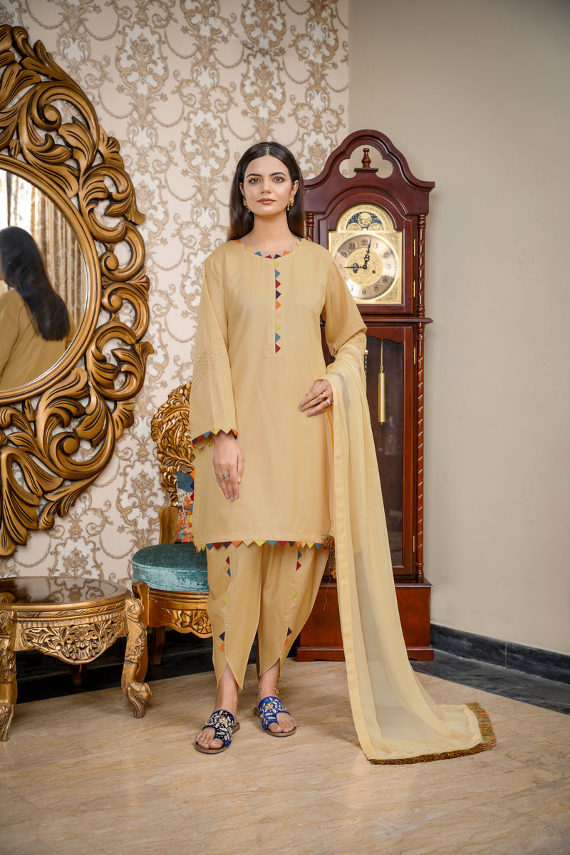 Hoorain Basics | Slub Winter 23 | HB-SKN - Official Hoorain Basics - Agha Fabrics UK
