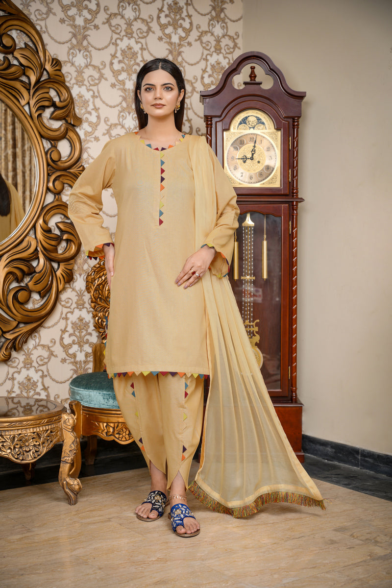 Hoorain Basics | Slub Winter 23 | HB-SKN - Official Hoorain Basics - Agha Fabrics UK