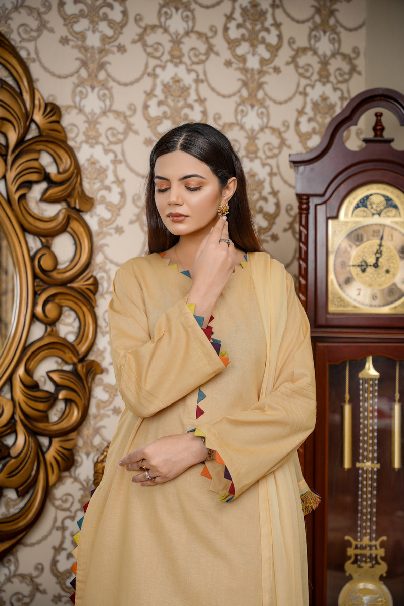 Hoorain Basics | Slub Winter 23 | HB-SKN - Official Hoorain Basics - Agha Fabrics UK