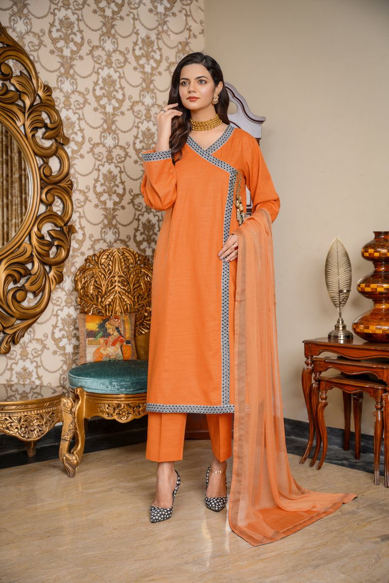 Hoorain Basics | Slub Winter 23 | HB-ORN - Official Hoorain Basics - Agha Fabrics UK