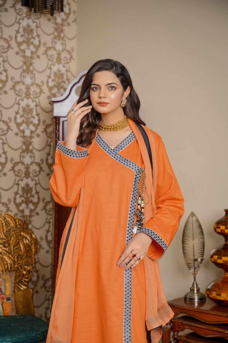 Hoorain Basics | Slub Winter 23 | HB-ORN - Official Hoorain Basics - Agha Fabrics UK