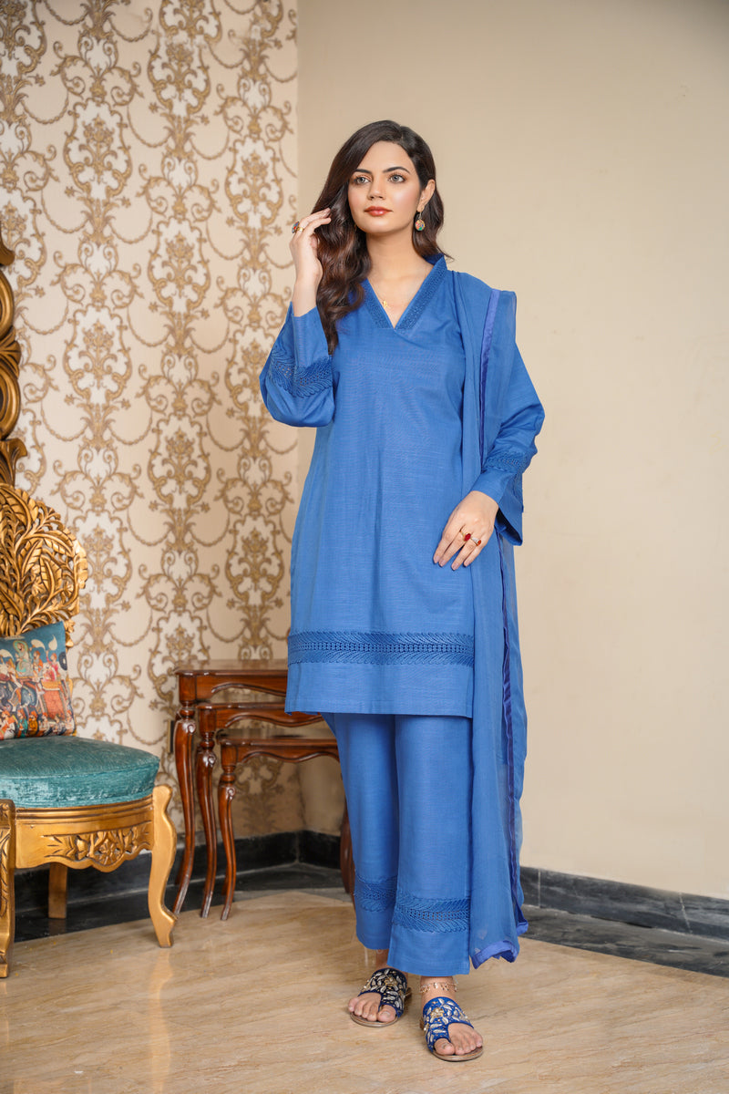 Hoorain Basics | Slub Winter 23 | HB-CB - Official Hoorain Basics - Agha Fabrics UK