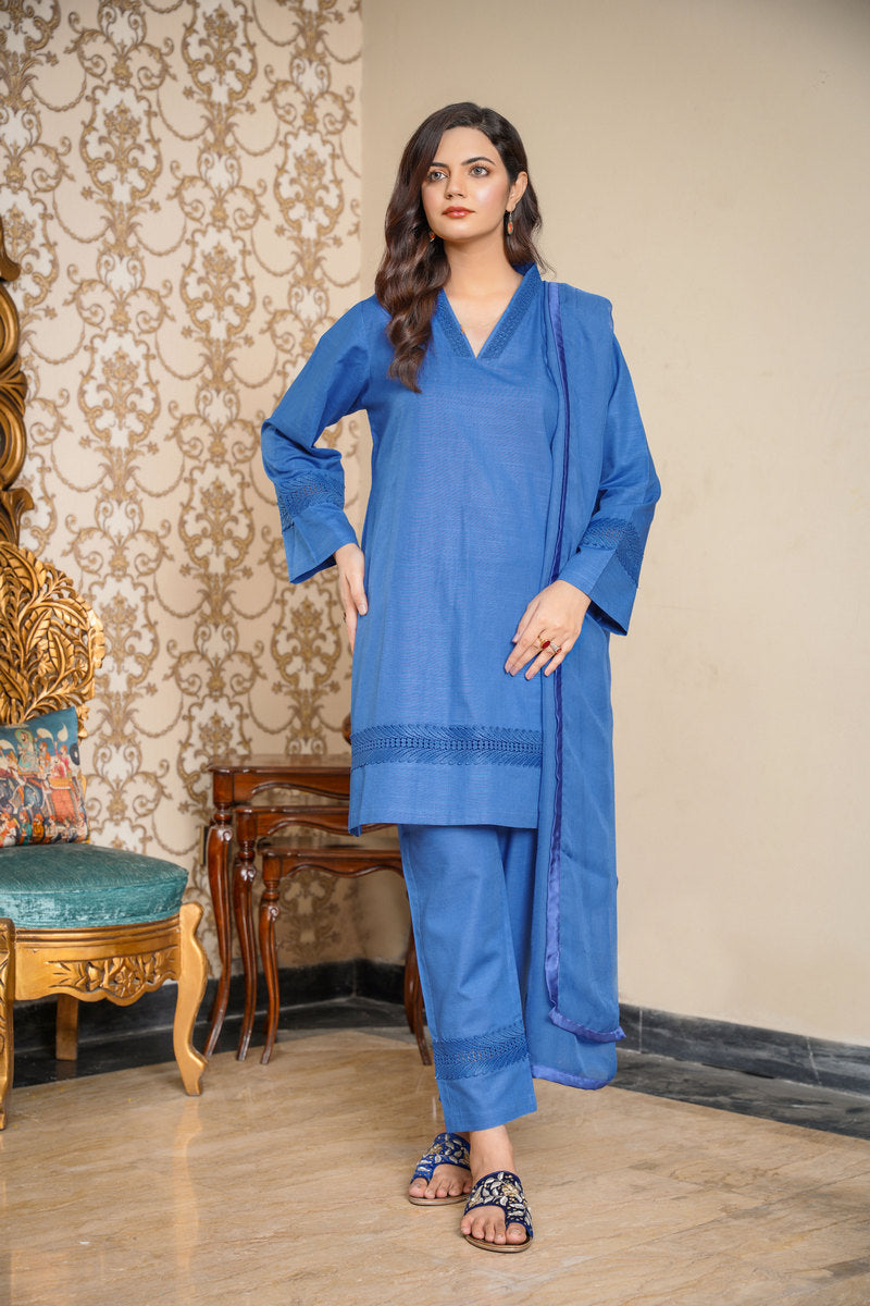 Hoorain Basics | Slub Winter 23 | HB-CB - Official Hoorain Basics - Agha Fabrics UK