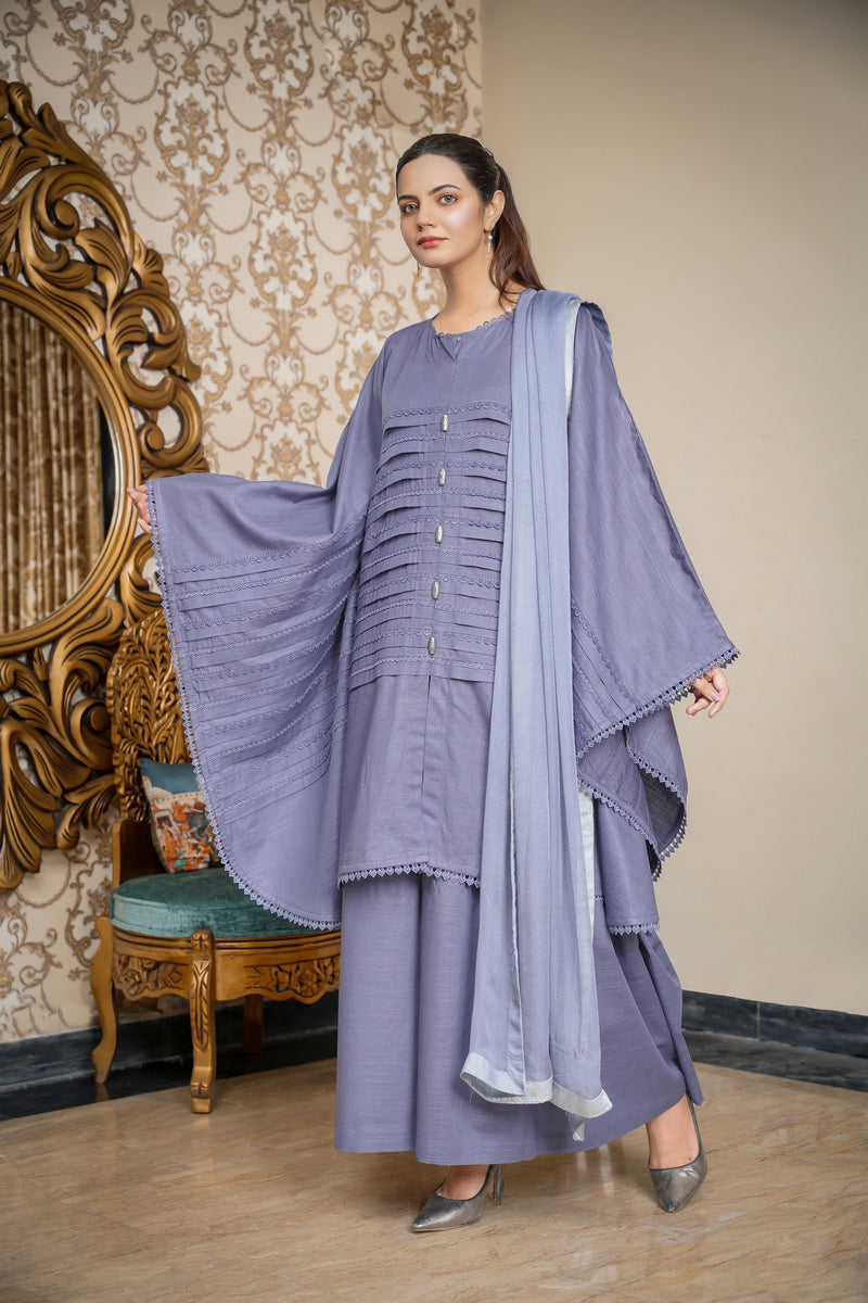Hoorain Basics | Slub Winter 23 | HB-IB - Official Hoorain Basics - Agha Fabrics UK