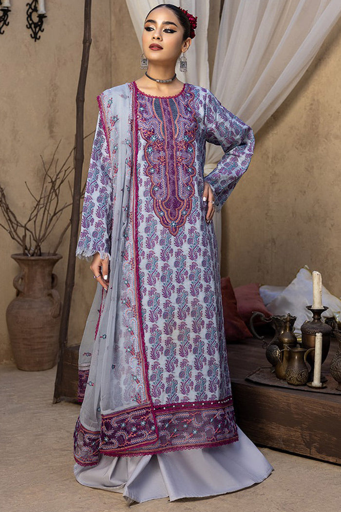 Humdum | Ishq Embroidered Collection | IS-03 - Official HumDum - Agha Fabrics UK