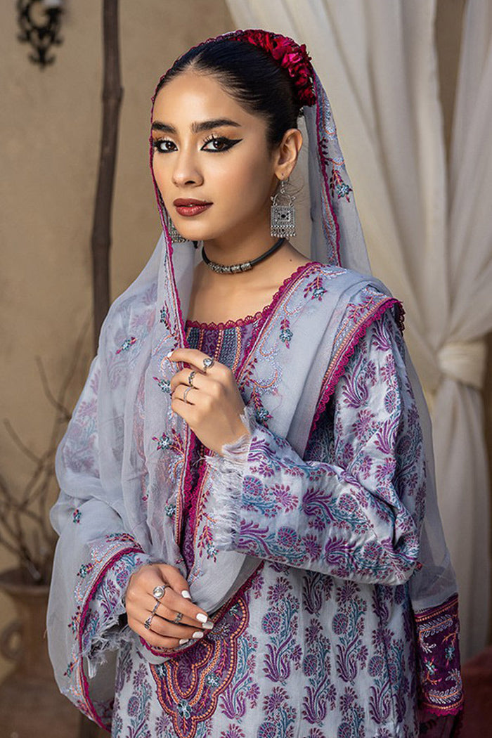 Humdum | Ishq Embroidered Collection | IS-03 - Official HumDum - Agha Fabrics UK