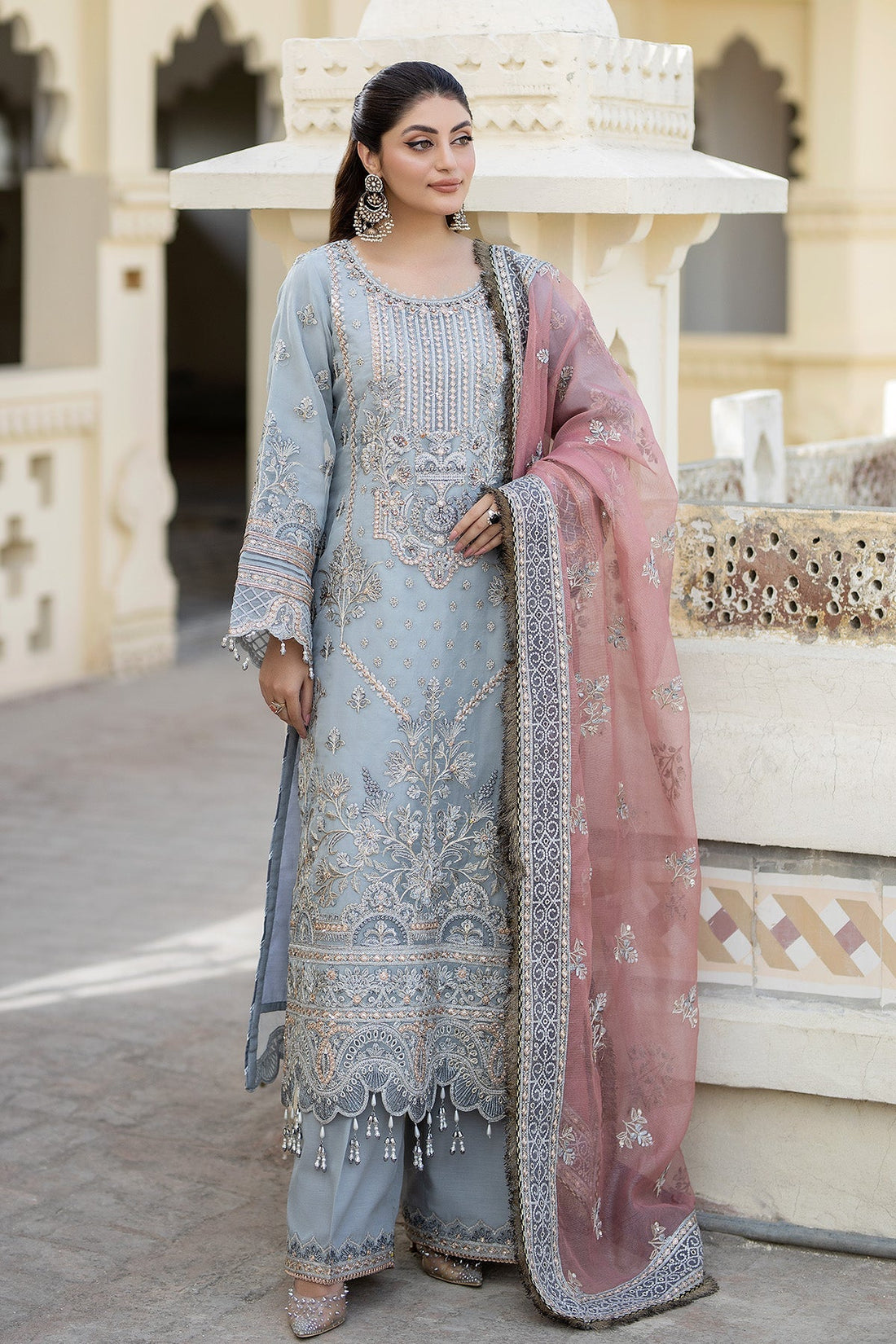 Imrozia Premium | Baad e Saba Formals | IP-54 Roshni - Official Imrozia Premium - Agha Fabrics UK