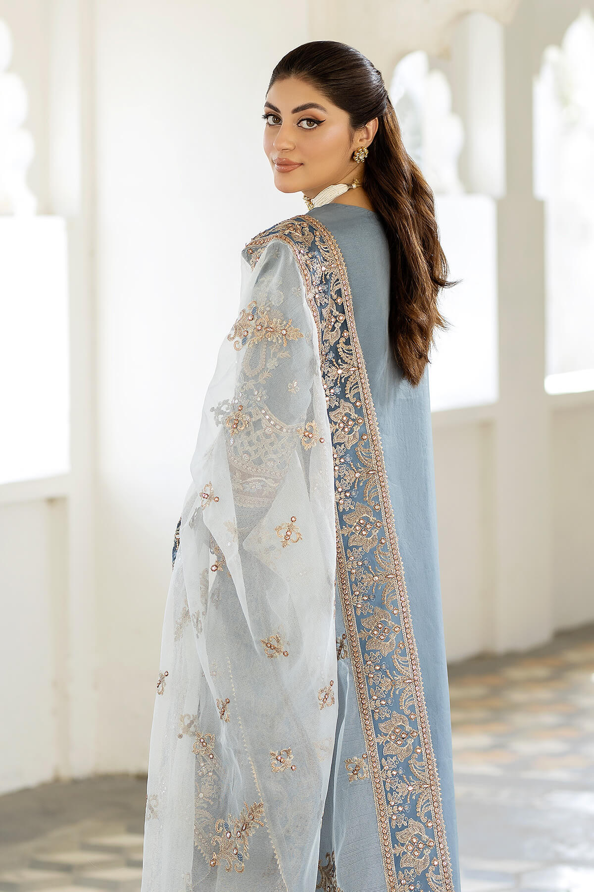 Imrozia Premium | Baad e Saba Formals | IP-57 Khushboo - Official Imrozia Premium - Agha Fabrics UK