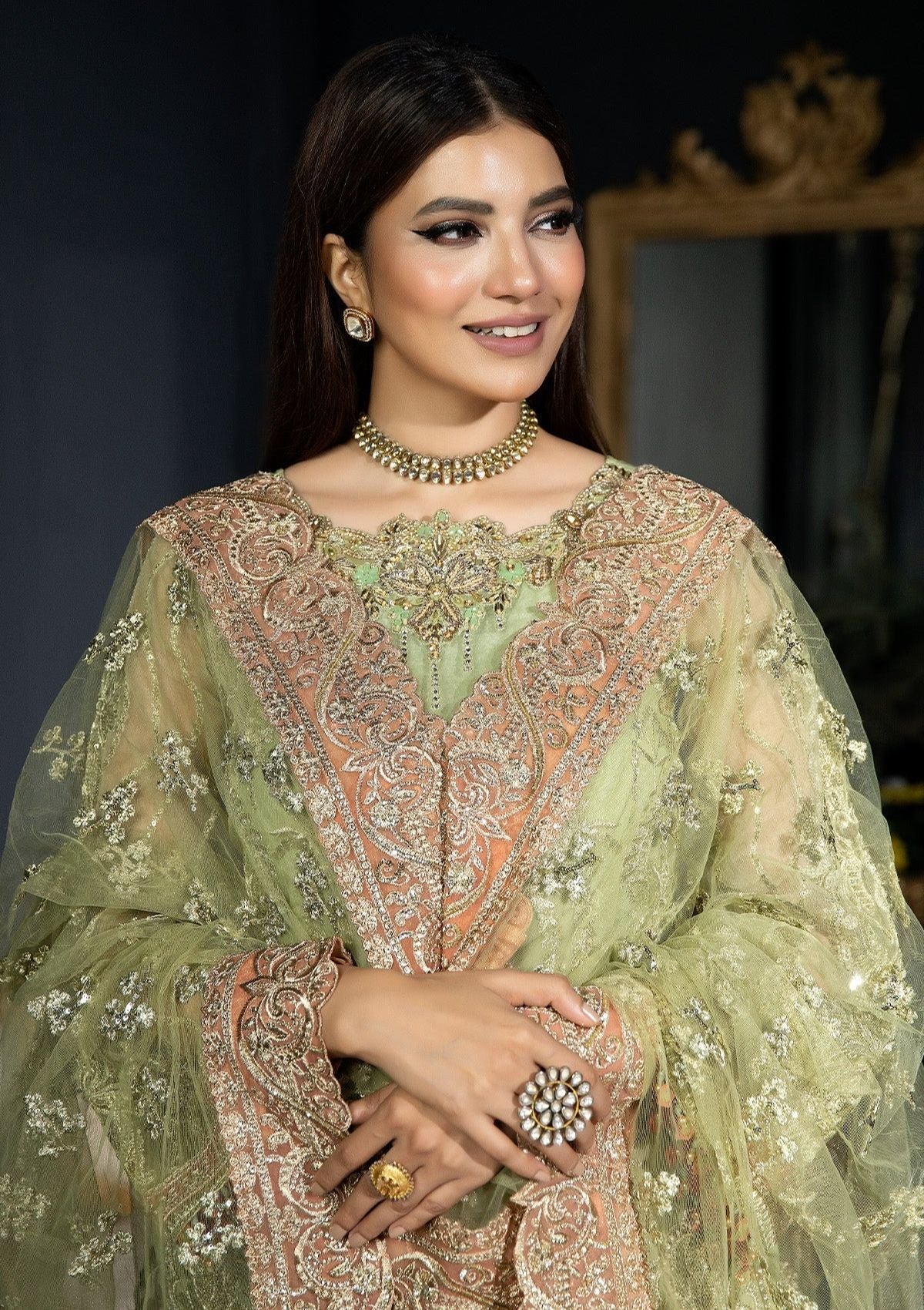 Formal Collection - Imrozia - Andaaz-E-Khaas - Bridal - IB#39 - Azminah - Official Imrozia - Agha Fabrics UK