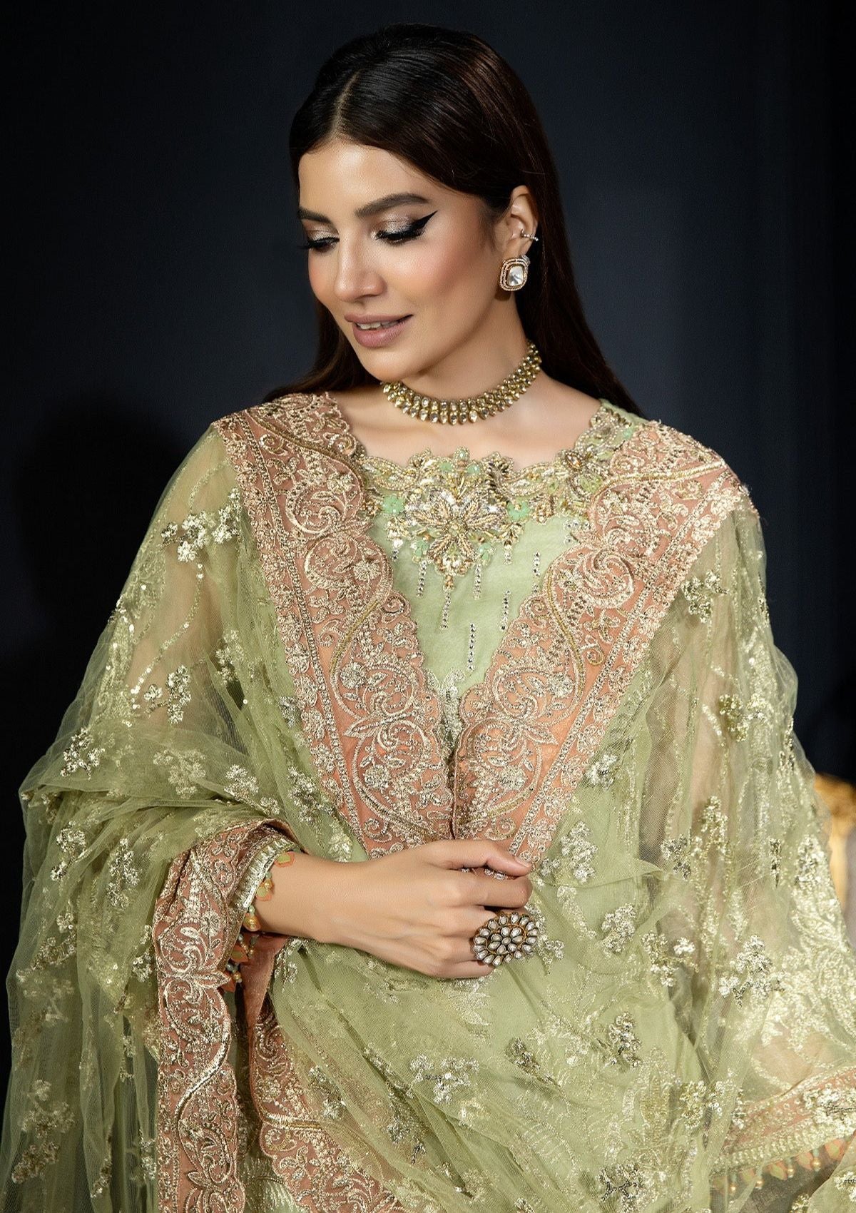 Formal Collection - Imrozia - Andaaz-E-Khaas - Bridal - IB#39 - Azminah - Official Imrozia - Agha Fabrics UK