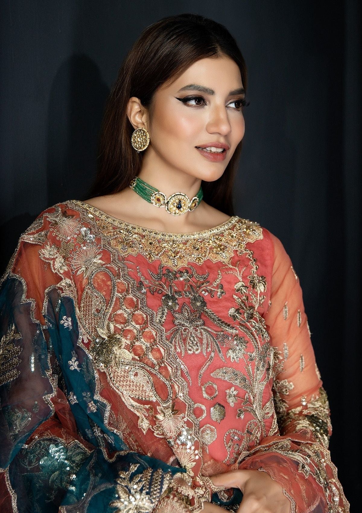 Formal Collection - Imrozia - Andaaz-E-Khaas - Bridal - IB#40 - Giaa - Official Imrozia - Agha Fabrics UK