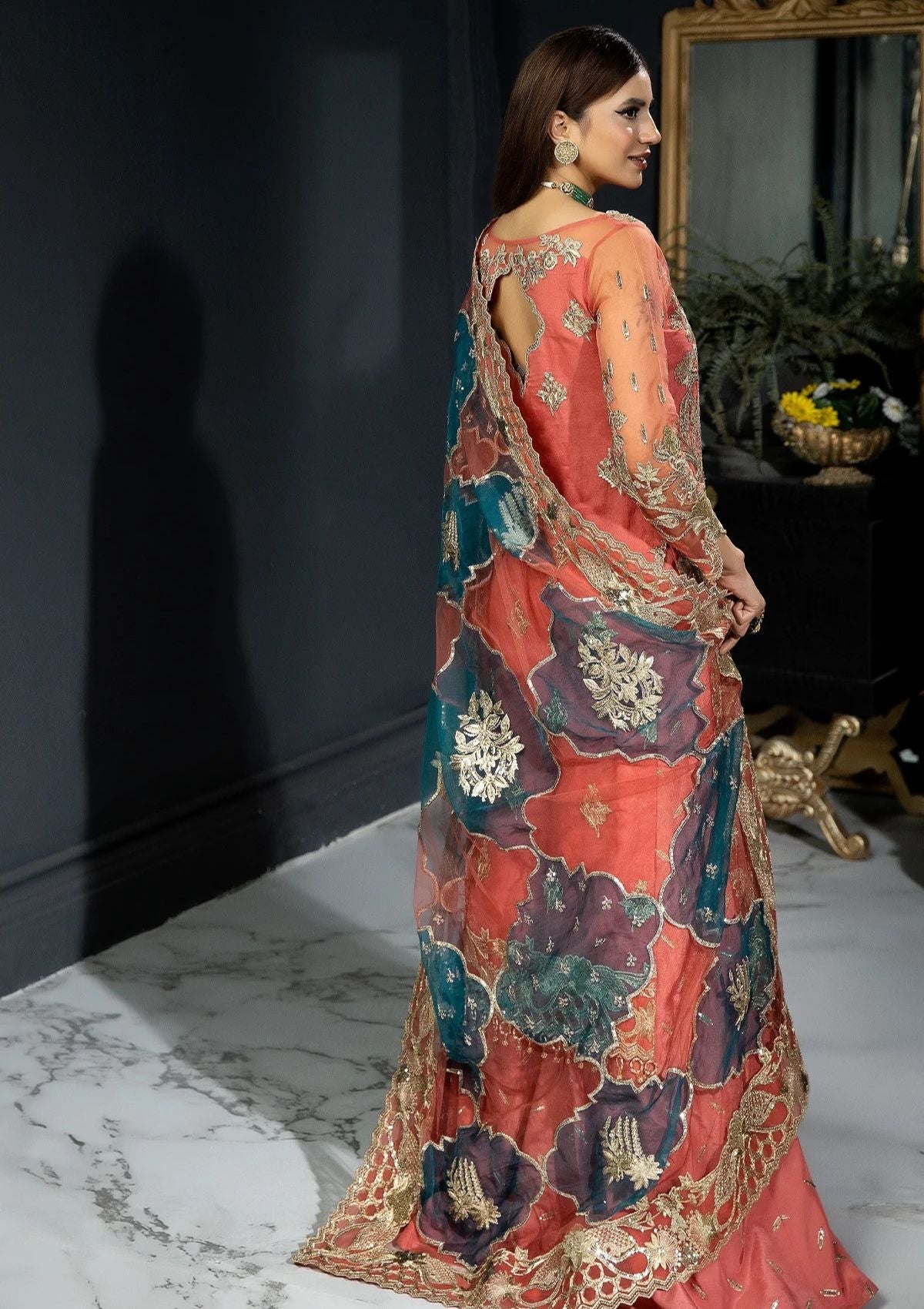 Formal Collection - Imrozia - Andaaz-E-Khaas - Bridal - IB#40 - Giaa - Official Imrozia - Agha Fabrics UK