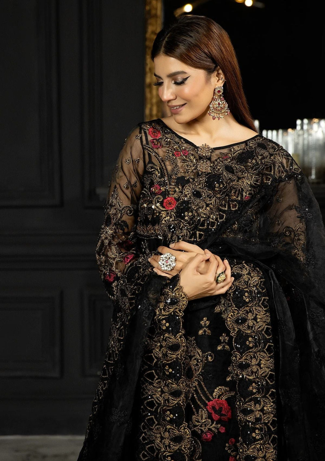 Formal Collection - Imrozia - Andaaz-E-Khaas - Bridal - IB#44 - Qaila - Official Imrozia - Agha Fabrics UK
