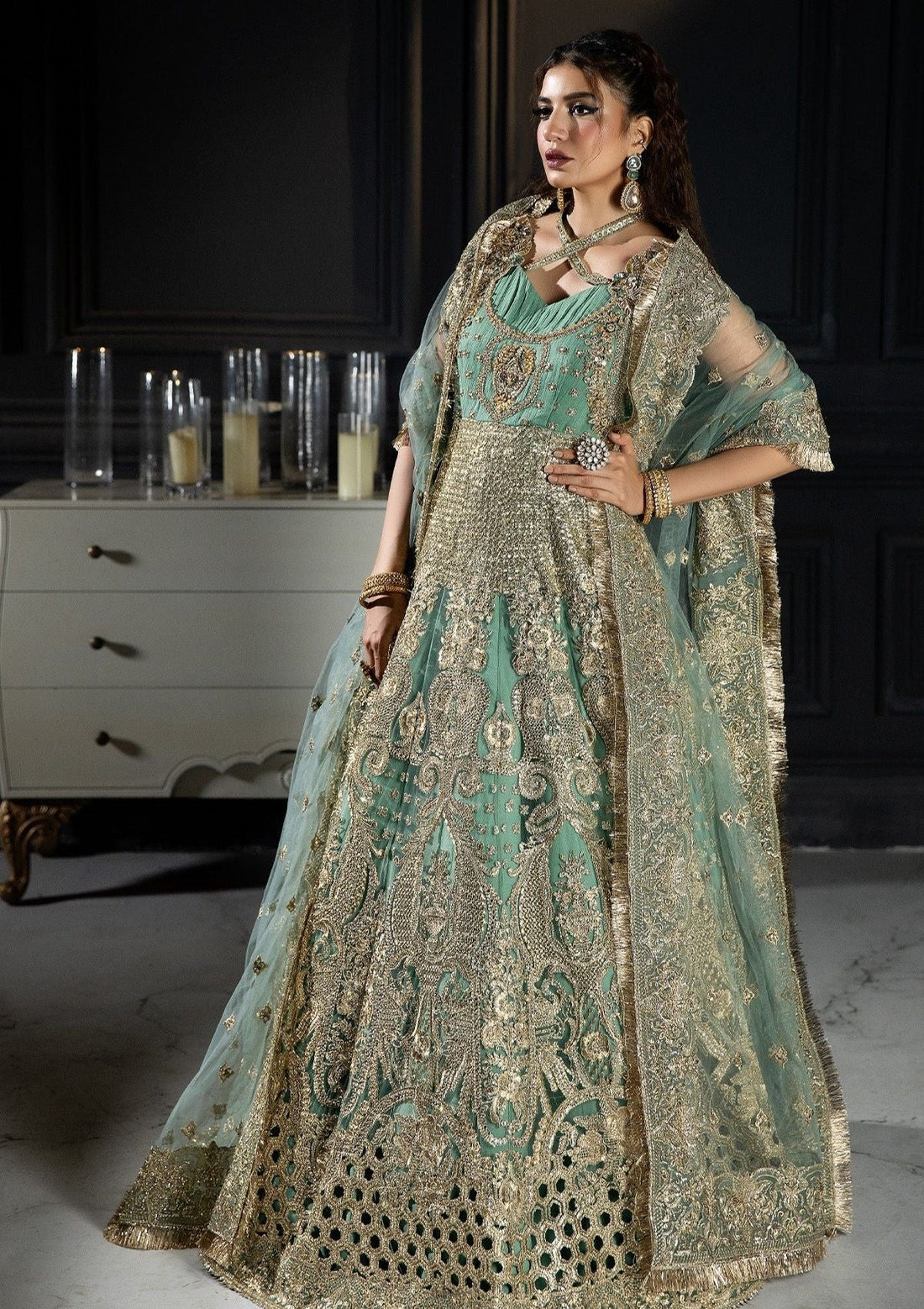 Formal Collection - Imrozia - Andaaz-E-Khaas - Bridal - IB#45 - Unaysa - Official Imrozia - Agha Fabrics UK