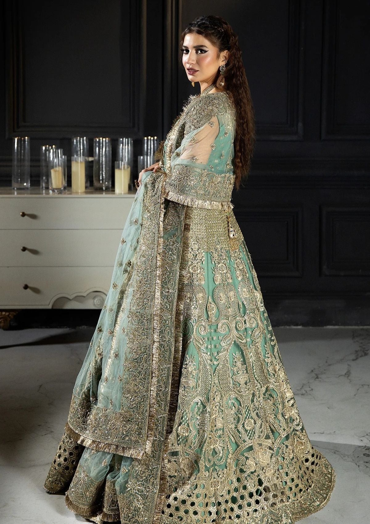 Formal Collection - Imrozia - Andaaz-E-Khaas - Bridal - IB#45 - Unaysa - Official Imrozia - Agha Fabrics UK