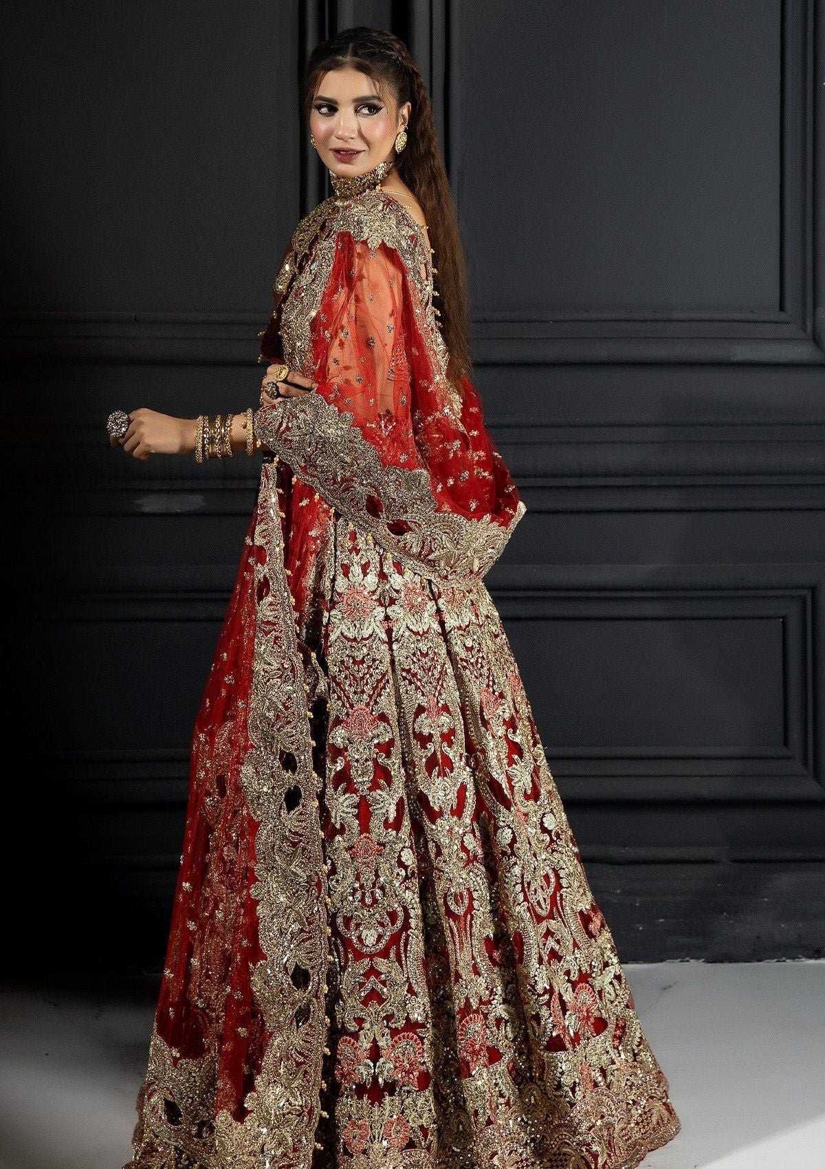 Formal Collection - Imrozia - Andaaz-E-Khaas - Bridal - IB#47 - Calla - Official Imrozia - Agha Fabrics UK