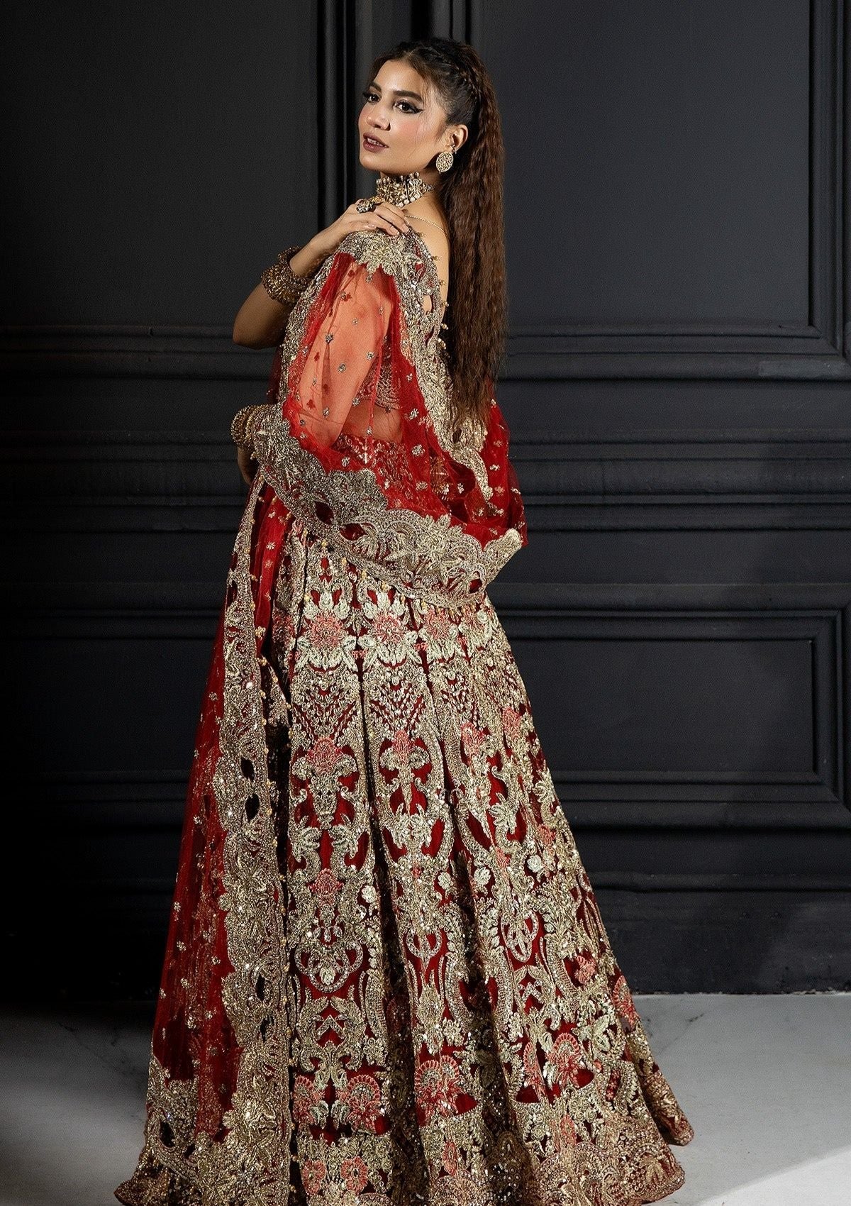Formal Collection - Imrozia - Andaaz-E-Khaas - Bridal - IB#47 - Calla - Official Imrozia - Agha Fabrics UK