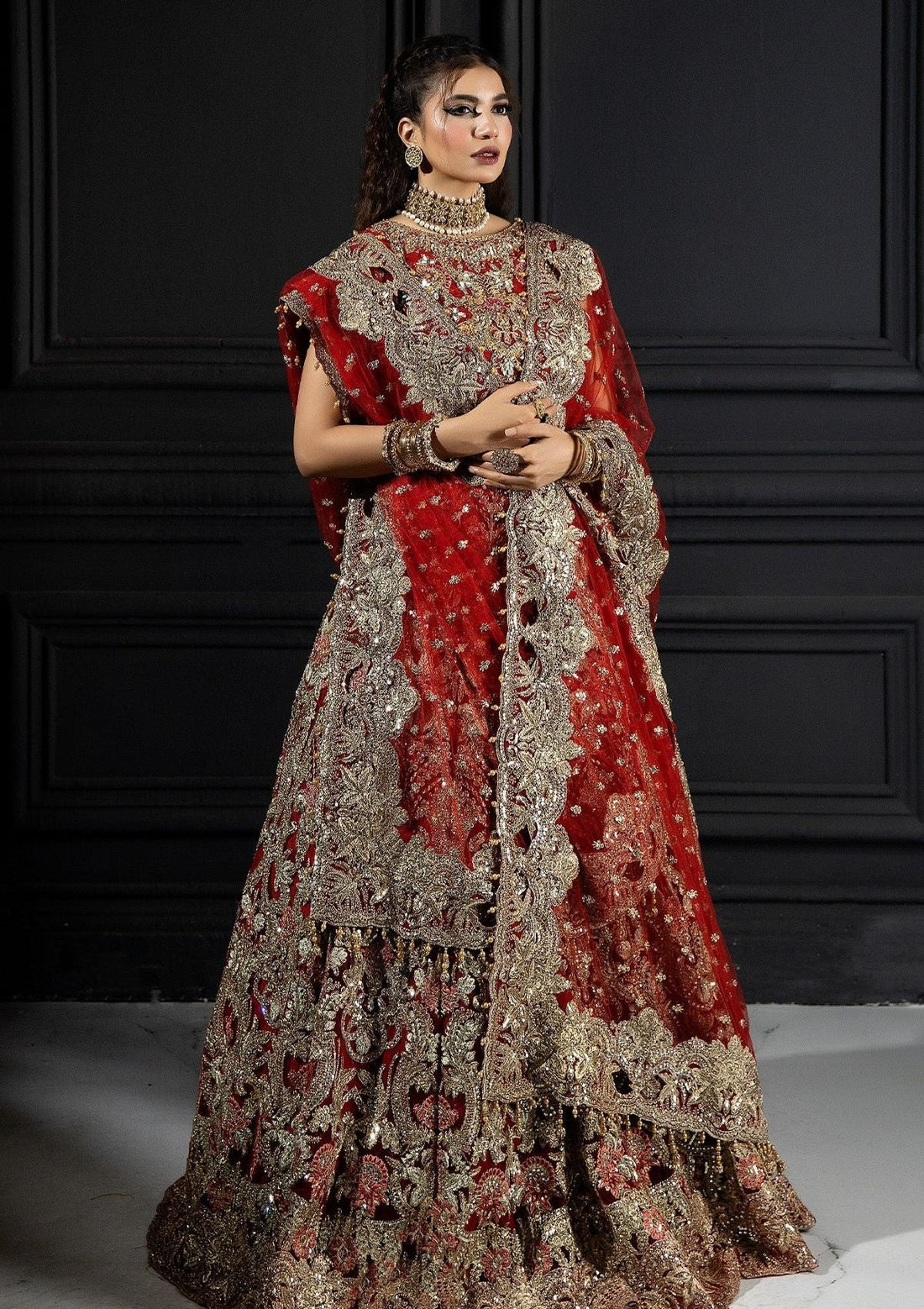 Formal Collection - Imrozia - Andaaz-E-Khaas - Bridal - IB#47 - Calla - Official Imrozia - Agha Fabrics UK