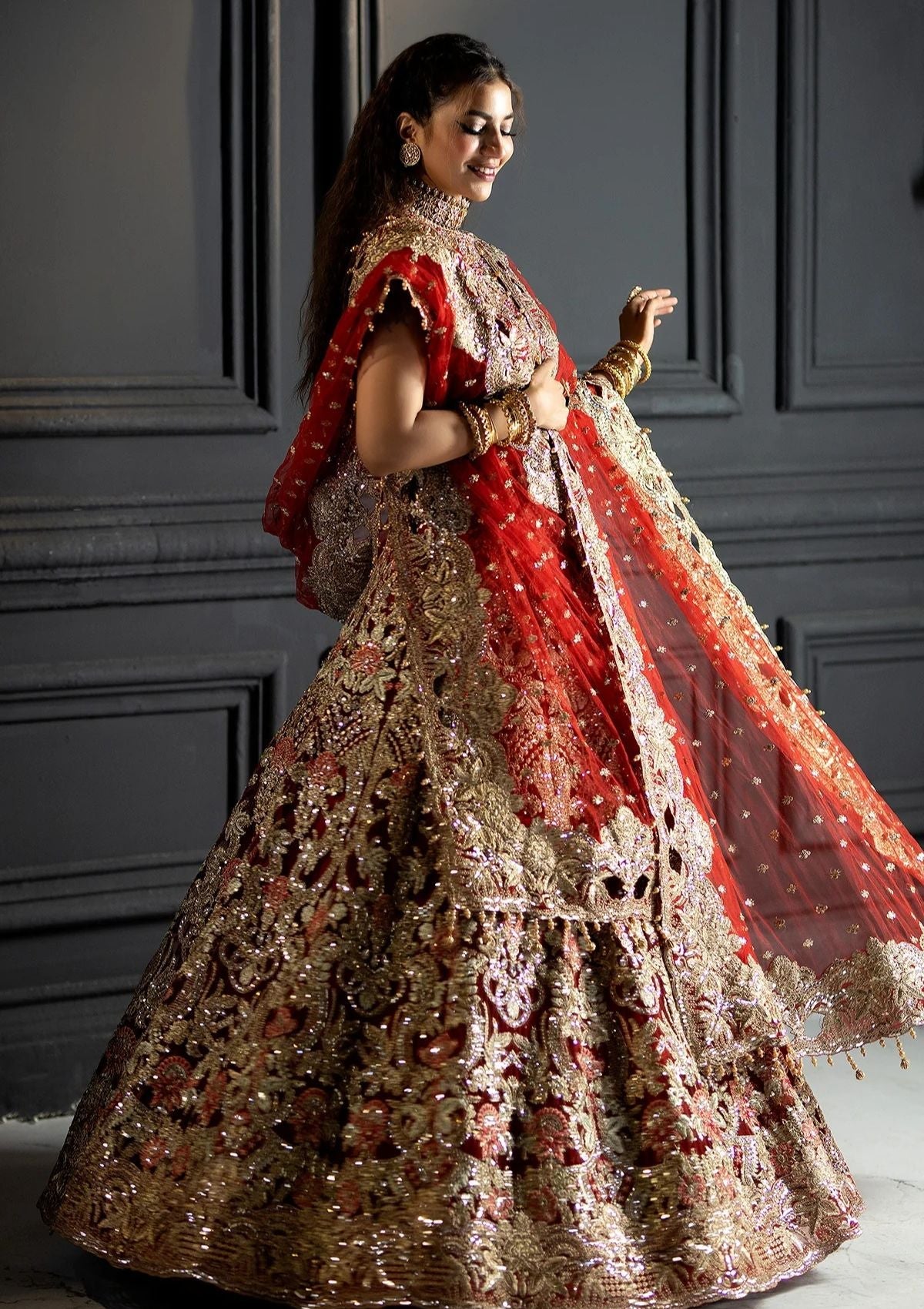 Formal Collection - Imrozia - Andaaz-E-Khaas - Bridal - IB#47 - Calla - Official Imrozia - Agha Fabrics UK